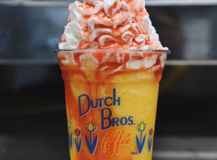 Dutch Bros Lava Flow Smoothie